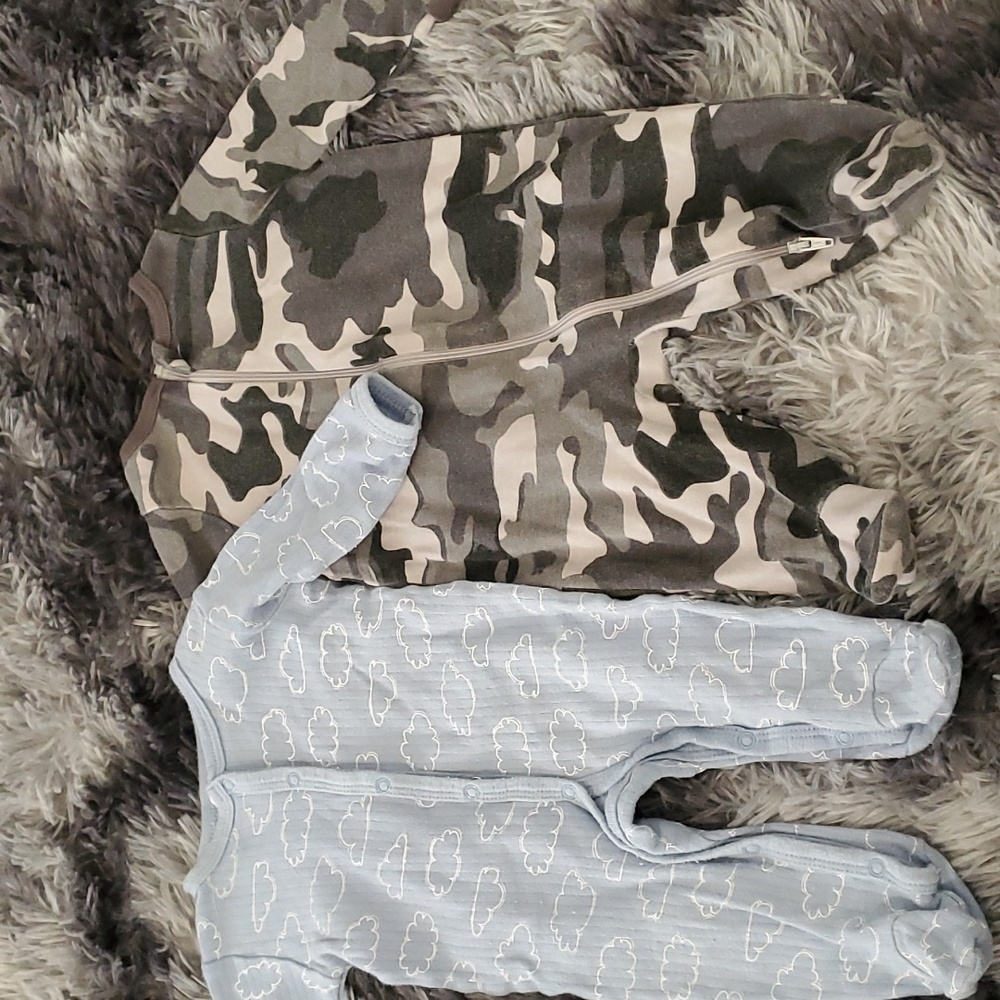 0-3 month pajamas